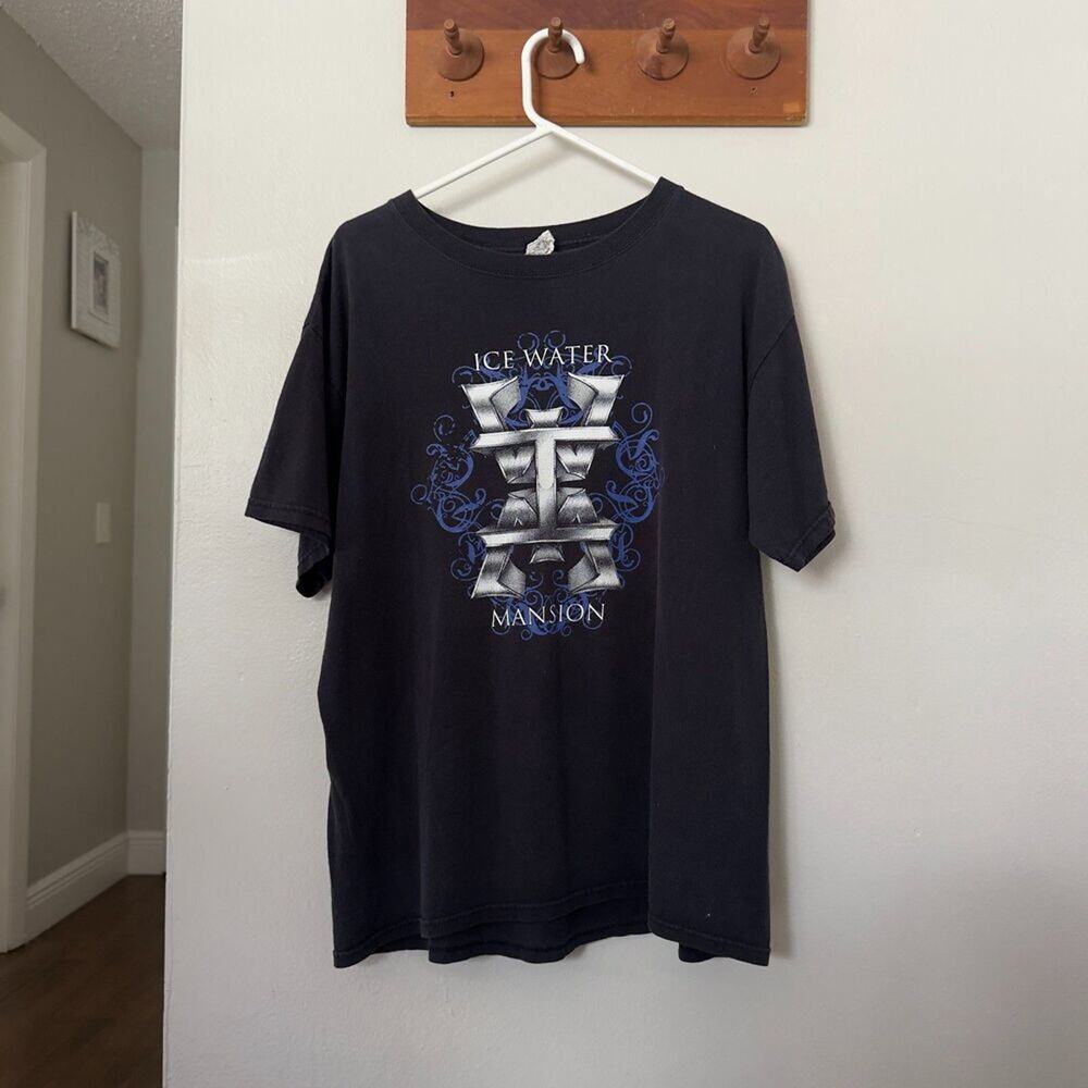 Vintage Ice Water Mansion T-shirt Size Large